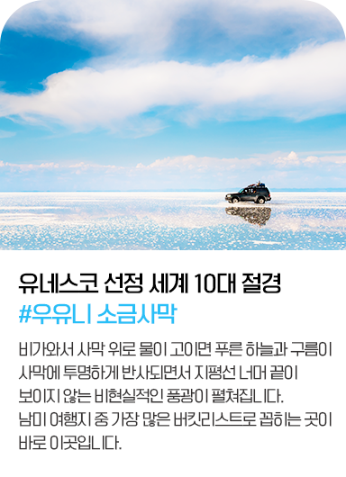 우유니소금사막